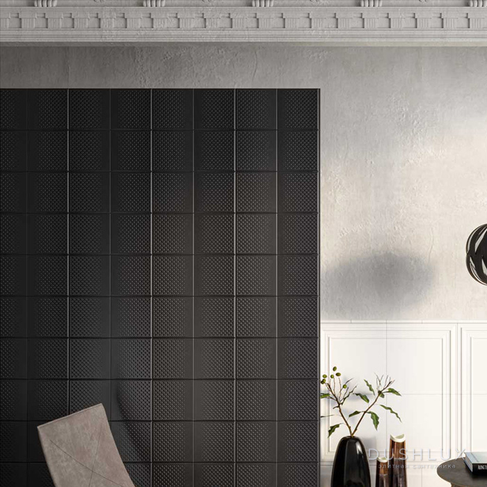 Фото laDiva Paola 05 Керамическая плитка 20x20см, настенная, квадрат, цвет: roccia