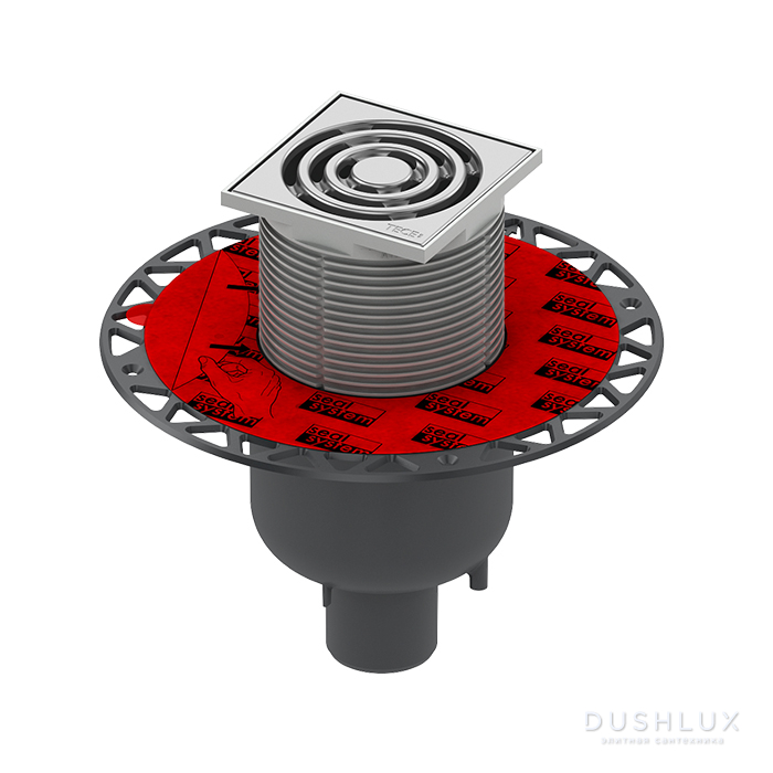 TECE Трап вертикальный с универсальным фланцем Seal System (артикул ...