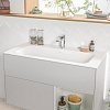 Villeroy Boch Finion Раковина встраиваемая 100х50см., с 1 отв., с антигрязевым покрытием CeramicPlus, цвет: альпийский белый