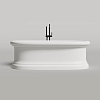 Salini Opera Ванна 180x90x60см., отдельностоящая, S-Stone, с донным клапаном "Up&Down", сифоном, слив-переливом, опорами, цвет: белый матовый
