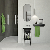 Kerama Marazzi Cono Консоль 44x77см., металлическая, напольная, цвет: черный матовый