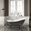 Devon&Devon Elite Плитка из натурального камня 34.5x34.5см, универсальная, мрамор, elite 7, цвет: white carrara/black marquinha/grey bardiglio
