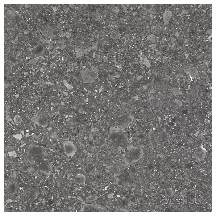Фото Ergon Lombarda Керамогранит 90x90x0.95см, универсальная, неглазурованный, цвет: Nero Lappato