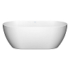Duravit DuraKanto Ванна 160x75см., отдельностоящая, овальная, цвет: белый