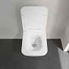 Villeroy&Boch Venticello Сиденье с крышкой для унитаза, с микролифтом, нерж. сталь, SlimSeat LINE, цвет: альпийский белый