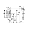 Grohe Uniset Инсталляция для писсуара 119см., цвет: серый