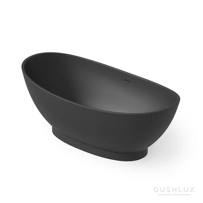 Фото Dea Design Elegant Ванна 155x78x58см., отдельностоящая, Solid Surface, цвет: Black №16