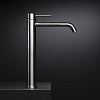 Newform X-Steel 316 Смеситель для раковины, высокий, 1 отв., без донного клапана, цвет: нержавеющая сталь
