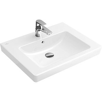 Villeroy&Boch Subway 2.0 Раковина 60х47 см, 1 отв., с переливом, цвет: белый