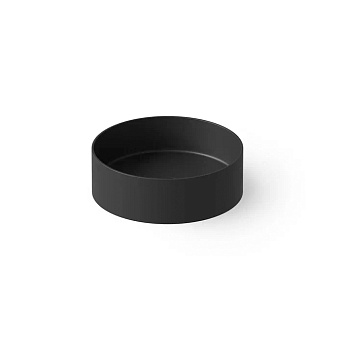 Dea Design Washbasins Раковина 42x42x13см., накладная, без отв., Solid Surface, цвет: Black №16