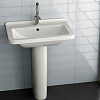 Hatria Erika Pro Пьедестал для раковины, 21.5x66.5см, цвет: белый