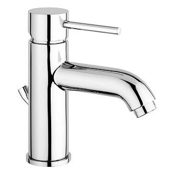 Emmevi Piper Смеситель для раковины, на 1 отв., с донным клапаном, цвет: хром