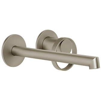 Gessi Anello Смеситель для раковины, настенный, цвет: Finox Brushed Nickel