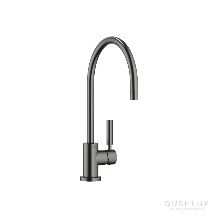 Фото Dornbracht Tara Classic Смеситель для раковины, на 1 отв., цвет: Dark Platinum matt