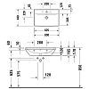 Duravit D-Neo Раковина накладная 65x44см, с переливом, с 1 отв., цвет: белый