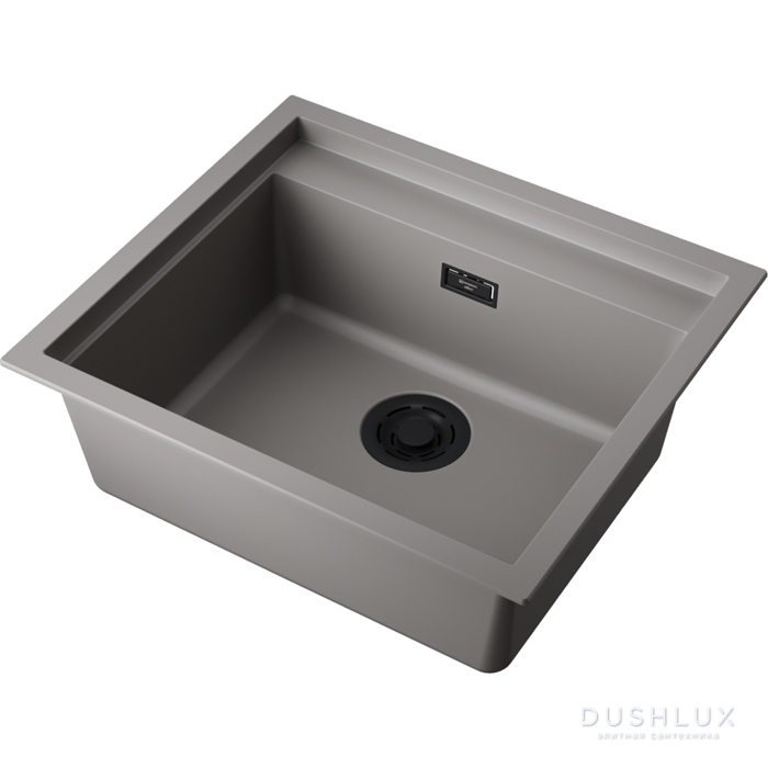 Фото Omoikiri Sintesi 57 Кухонная мойка 57x21,7x50см.,встраиваемая, цвет: leningrad grey