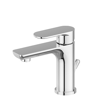 Newform Extro Смеситель для раковины, 1 отв., с донным клапаном, цвет: хром