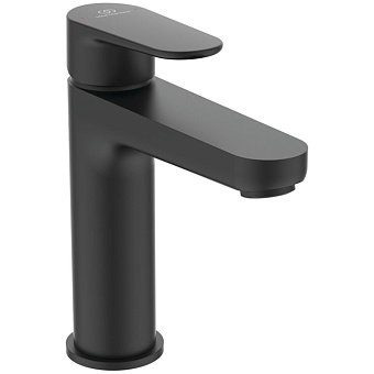 Ideal Standard Cerafine O Смеситель для раковины, на 1 отв., с донным клапаном, цвет: Черный матовый