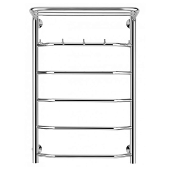 Secado Агата 1 КСП Полотенцесушитель 60x80 см, электрический, цвет: хром