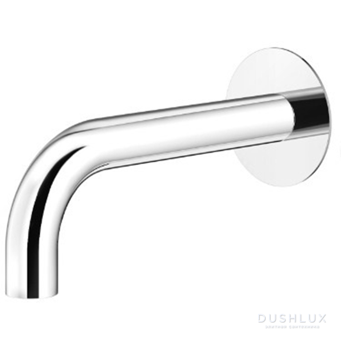 Фото Plumberia Selection IXO Излив для ванны 25см., настенный, цвет: хром