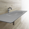 Flaminia Nuda Раковина 90x48.5x14 см, без отв., подвесная, цвет: cenere