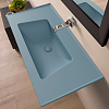 Flaminia Bloom Раковина 87x51.5x13 см, без отв., подвесная, цвет: nuvola