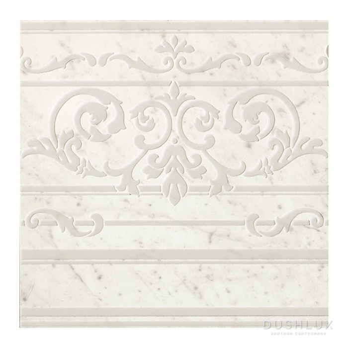 Фото Fap Roma Diamond Керамогранит 60x60см, универсальная, декор, цвет: carpet carrara border ins.