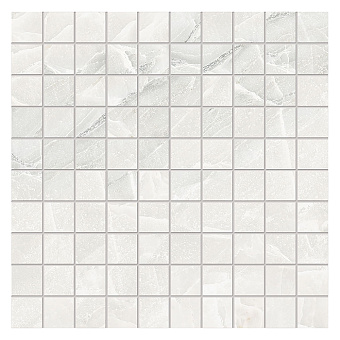 Emilceramica Tele DI Marmo Selection Керамогранит 30x30x0,95см, универсальная, глазурованный, цвет: Mosaico White Radadise Lappato