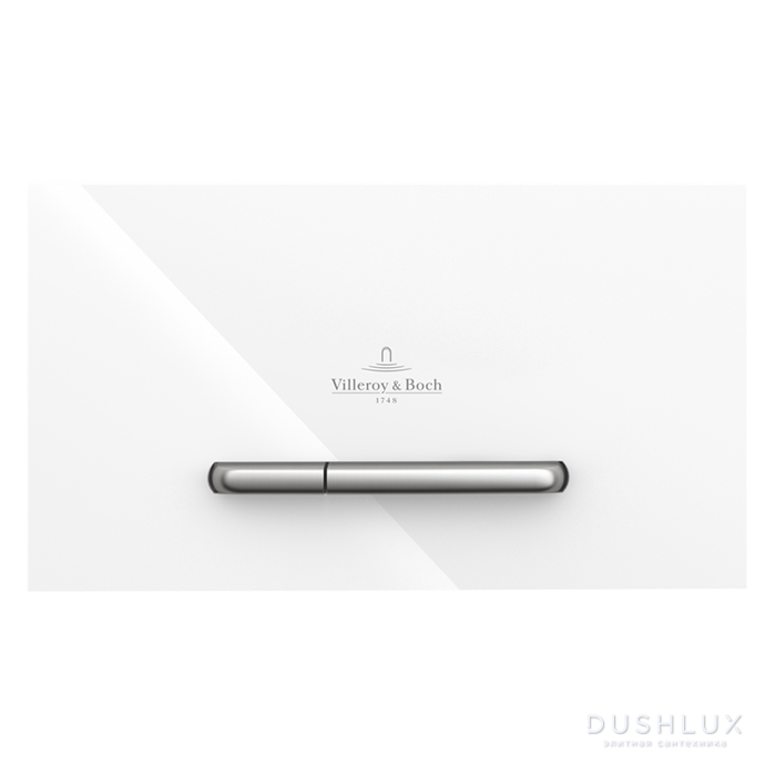 Фото Villeroy & Boch ViConnect, Кнопка смыва, размер 253 x 145 x 20 mm, цвет: белый