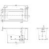 Villeroy&Boch Architectura Ванна 150х70х48.5см., встраиваемая, акрил, цвет: альпийский белый