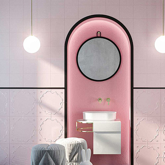 laDiva Margherita Керамическая плитка 20x20см, настенная, квадрат liscia, цвет: cipria