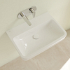 Villeroy&Boch O.novo раковина 65x46x17.5см., без отв., подвесная, без перелива, цвет: альпийский белый