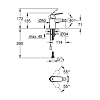 Grohe Eurosmart Cosmo Смеситель для биде, на 1 отв., с цепочкой, цвет: хром