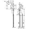 Hansgrohe Talis M54 Смеситель для кухни, 1 отв., цвет: сталь