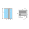 Effegibi Yoku S Glass Сауна 174x170h214см, SX, цвет: на выбор