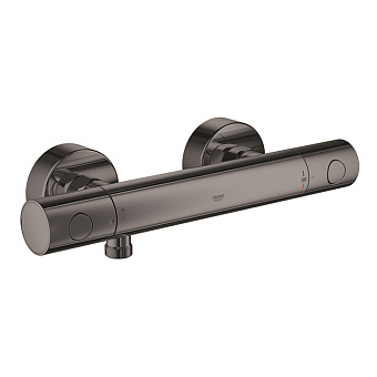 Grohe Grohtherm 1000 Cosmopolitan M Смеситель для душа, настенный, термостатический, цвет: темный графит глянец