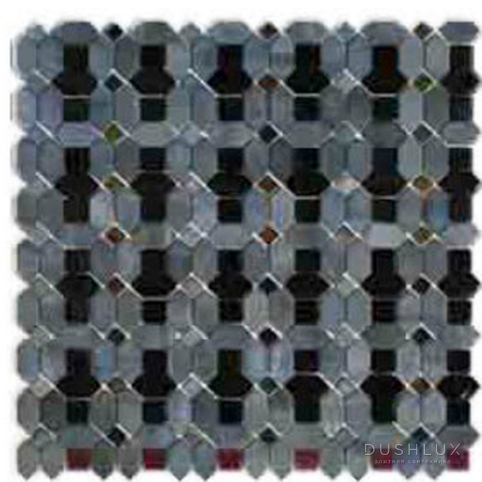 Фото Sicis Crystal Friendly Мозаика 30.5x30.4см, настенная, стекло, декор: jupiter dark