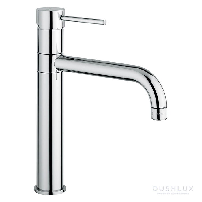 Фото Emmevi Piper Смеситель для раковины, на 1 отв., с поворотным изливом, цвет: хром