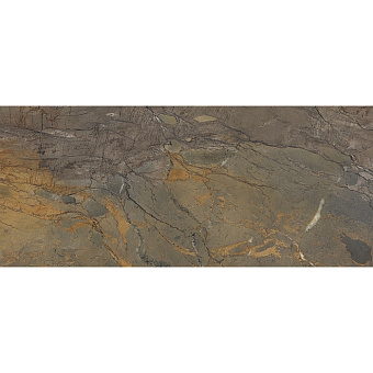 Emilceramica Tele DI Marmo Reloaded Керамогранит 278x120x0,65см, универсальная, глазурованный, цвет: Fossil Brown Malevich Lappato