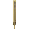 Ideal Standard Ceratherm T125 Душевая система, с термостатическим смесителем, душевая лейка stick, верхний душ Ø30см., поворотный держатель верхнего душа, настенный кронштейн, шланг для душа IdealFlex 175см., цвет: PVD Brushed Gold (Шлифованное Золото)
