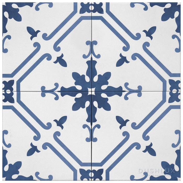 Фото Tonalite Aquarel Керамогранит 15х15см, универсальная, цвет: Decoro Elektra Blu