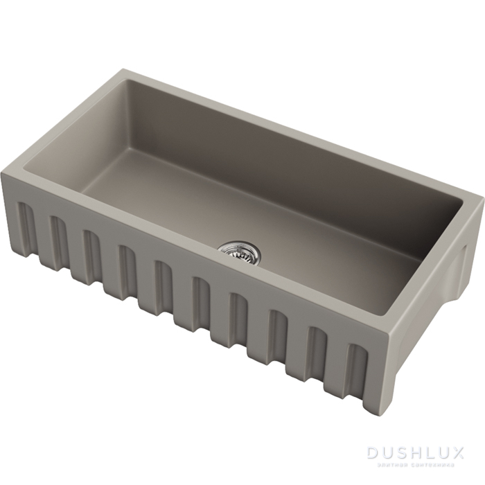 Фото Omoikiri Mikura 91 Кухонная мойка 91x25,4x46см.,встраиваемая, цвет: cappuccino coffee