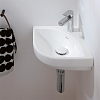 Villeroy&Boch Subway 3.0 Раковина 32x32x14.5см., подвесная, 1 отв., без перелива, цвет: альпийский белый