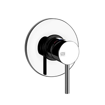 Gessi Emporio Via tortona Смеситель для душа, встраиваемый, на 1 позицию, цвет: хром