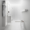 Geberit Acanto Шкаф 82х45см., подвесной, цвет: белый