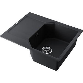 Omoikiri Yonaka 65 Кухонная мойка 65x19x51см.,встраиваемая, цвет: черный