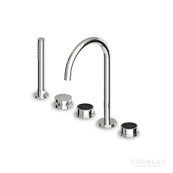 Zucchetti Savoir Смеситель на борт ванны на 5 отверстий с ...