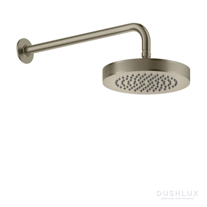 Фото GESSI Inciso Душевая головка шарнирная на 1/2” с защитой отизвесткового налёта, цвет: Finox