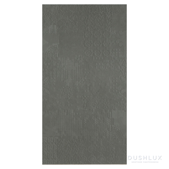 Фото Mutina Dechirer Керамогранит 60x120см, универсальный, неглазурованный, цвет: decor piombo