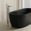 Kludi Resa O Ванна отдельностоящая 170x80x60см, материал: Kludi SOLID, цвет: черный матовый